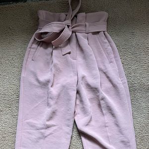 Express Ankle High Rise Light Pink/Peach Pants